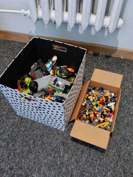 LEGO klocki mix 5kg plus figurki
