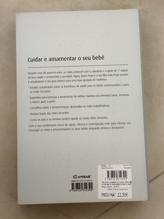 Cuidar e amamentar o seu bebé