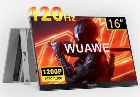 Портативний монітор [120Hz] 16" [FHD+ 1920*1200p] IPS [100% sRGB]