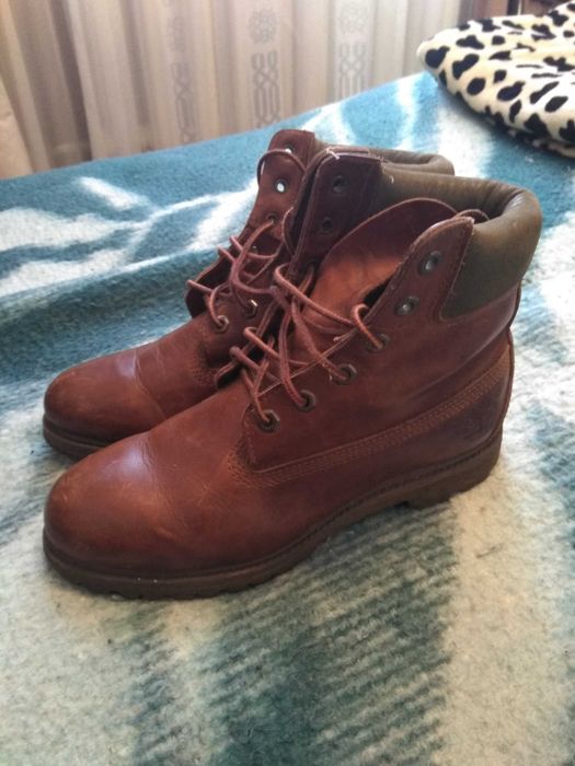 Ботинки демисезонные кожаные женские 38 размер Timberland