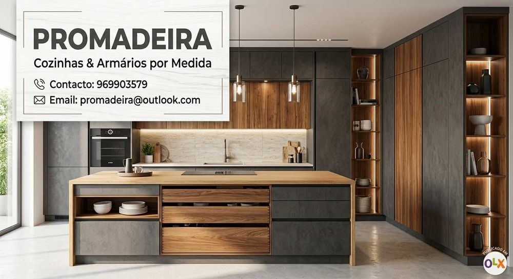 Cozinhas e Roupeiros por medida