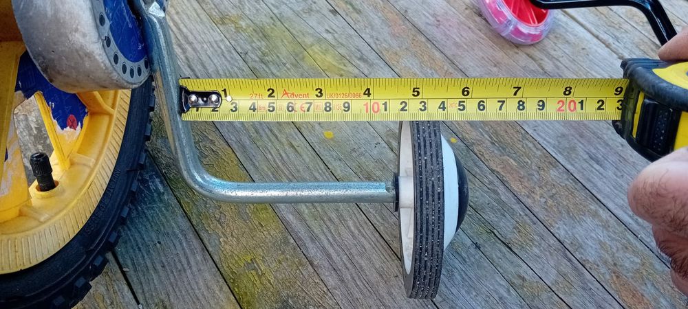 Rodas de apoio para bicicleta infantil