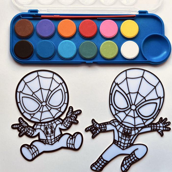 Kit de Colorir Infantil - Spider Man (Kit Festa)