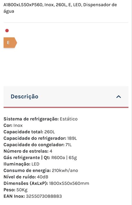 Frigorifico combinado