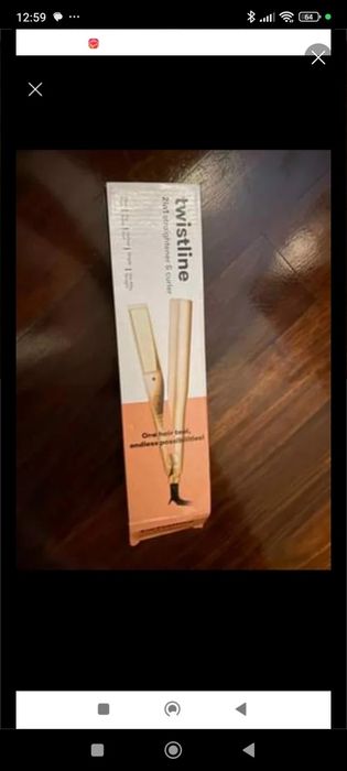 Prancha de Cabelo 2 em 1