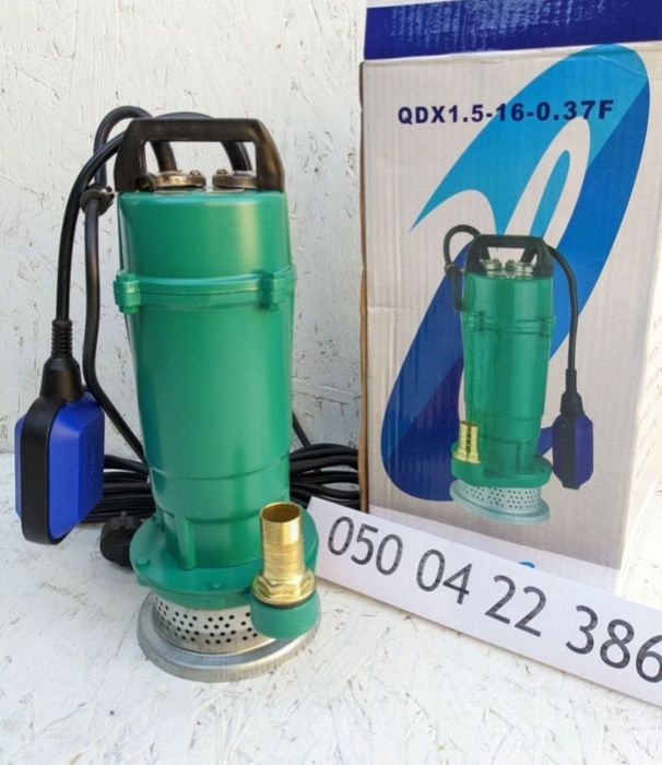 Потужний насос QDX для поливу і відкачування брудної води.