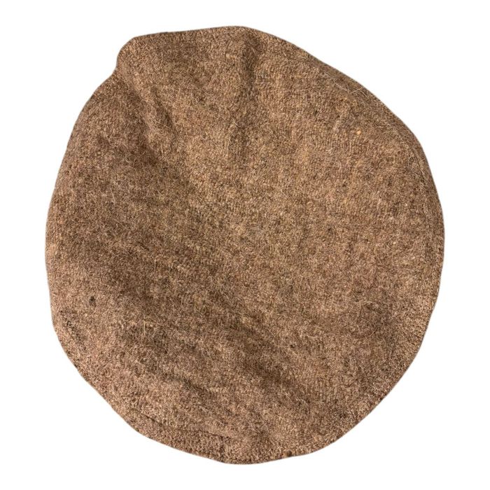Boné de inverno Winter Cap Chapéu Pakol 100% feito à mão (Carvão)