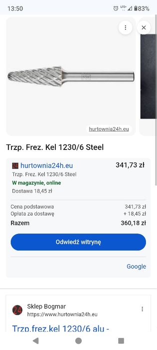 Frez kel 1230/6 mx ncc