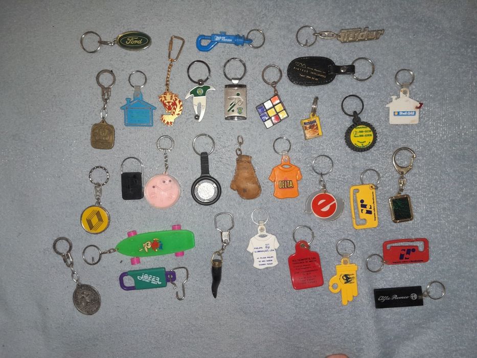 Coleção de porta chaves