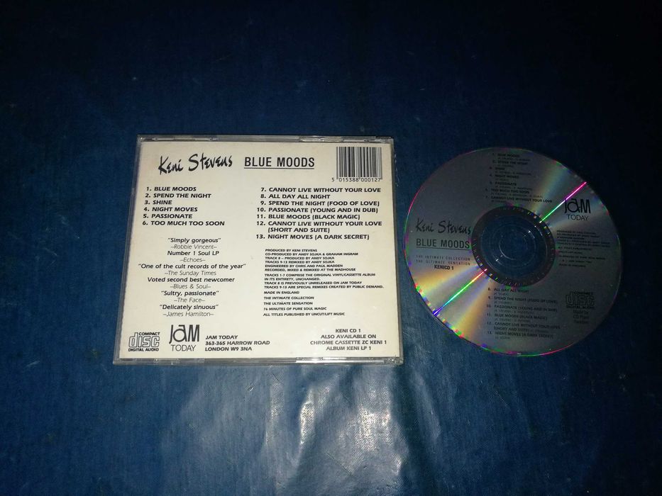 keni Stevens - Blue Moods CD