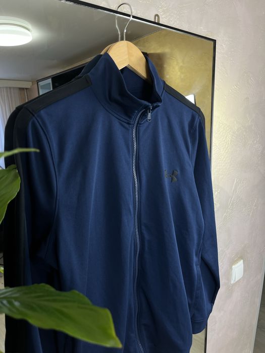 Олімпійка Under Armour Track Jacket спортивна кофта синя