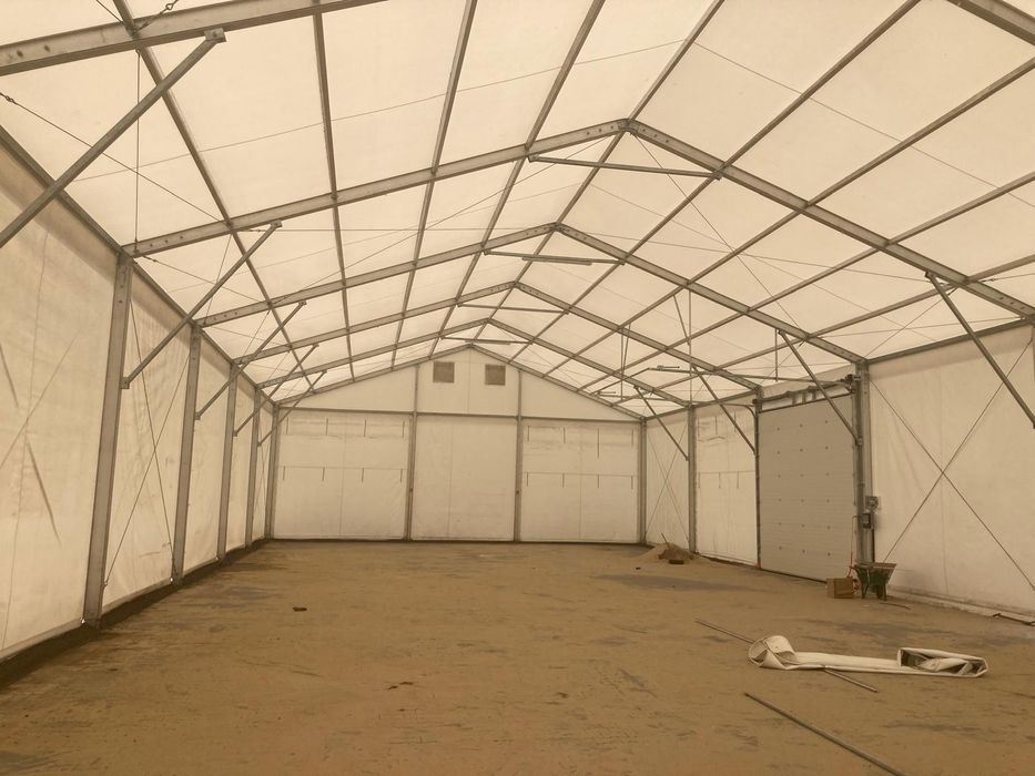 Hala namiotowa 32 x 15 x 5 (wys 7m) solidna