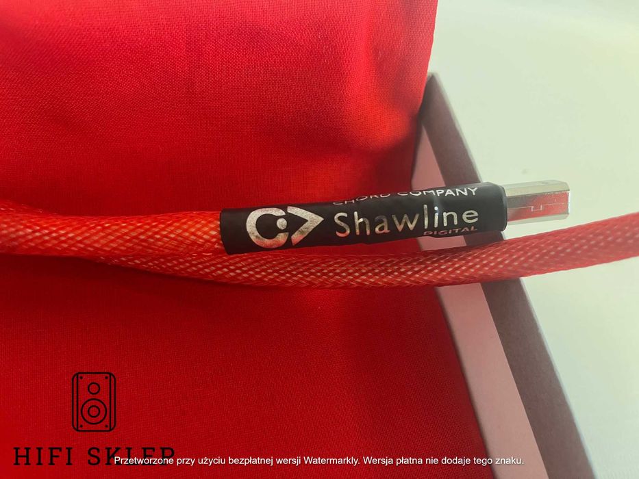 CHORD SHAWLINE - Kabel USB A-B - 1,5m Promocja !!!