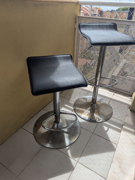 Kit 2 banqueta/tamborete