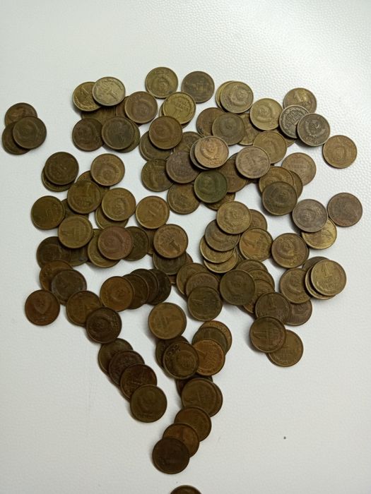 Монеты копейки времён ссср