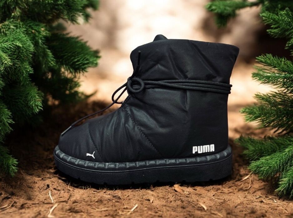 Жіночі зимові черевики Puma waterproof/дутики пума/від+7с до-21с