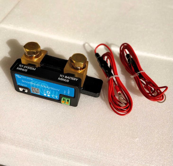 Victron SmartShunt 500A/50mV Bluetooth – Monitor de Bateria