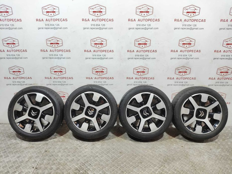 Conjunto Jantes R17 Citroen C4 Cactus de 2014 a 2018 Original