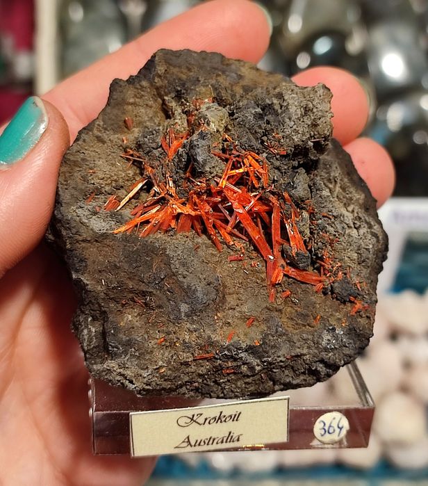Minerały krokoit Australia