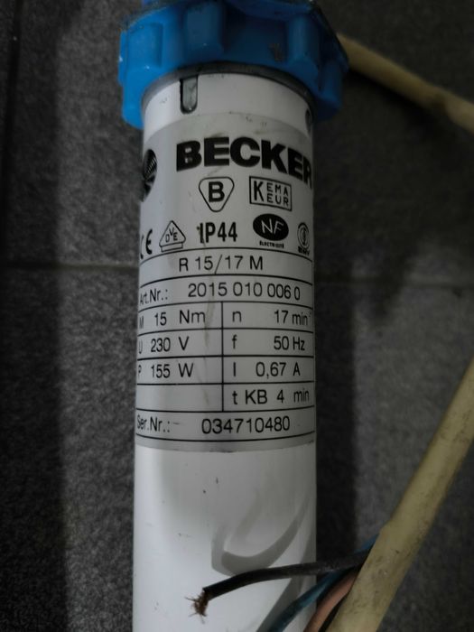 Motores de Estores Becker - Estores eletricos