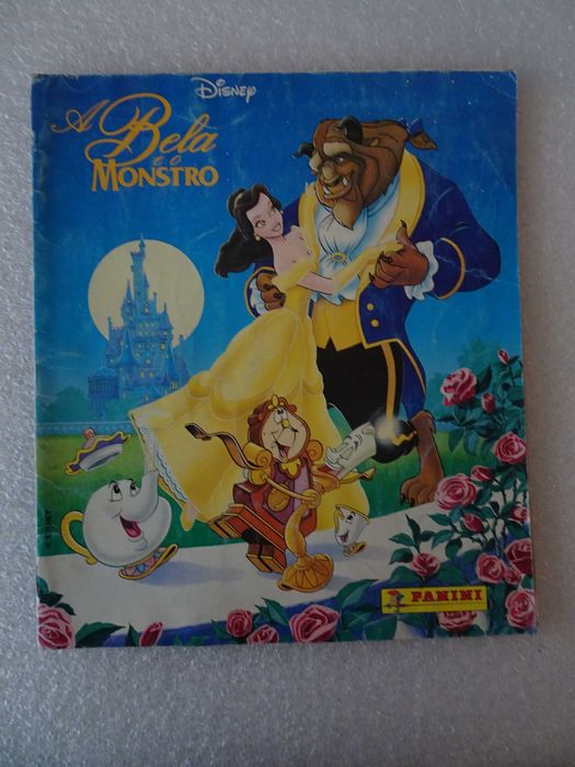 Caderneta de cromos completa A Bela e o Monstro Panini