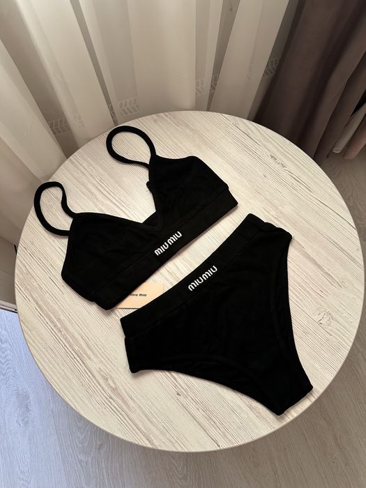 Комплект білизни Miu Miu комплект нижнего белья Миу Миу міу міу