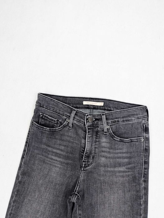 Levi's 312 shaping slim szare spodnie jeansowe jeansy 27 S