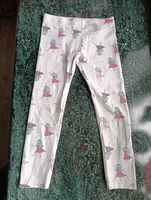 Leginsy r.110 dla dziewczynki