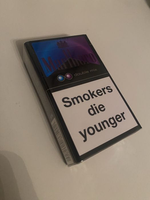 Marlboro paczka kolekcjonerska double mix