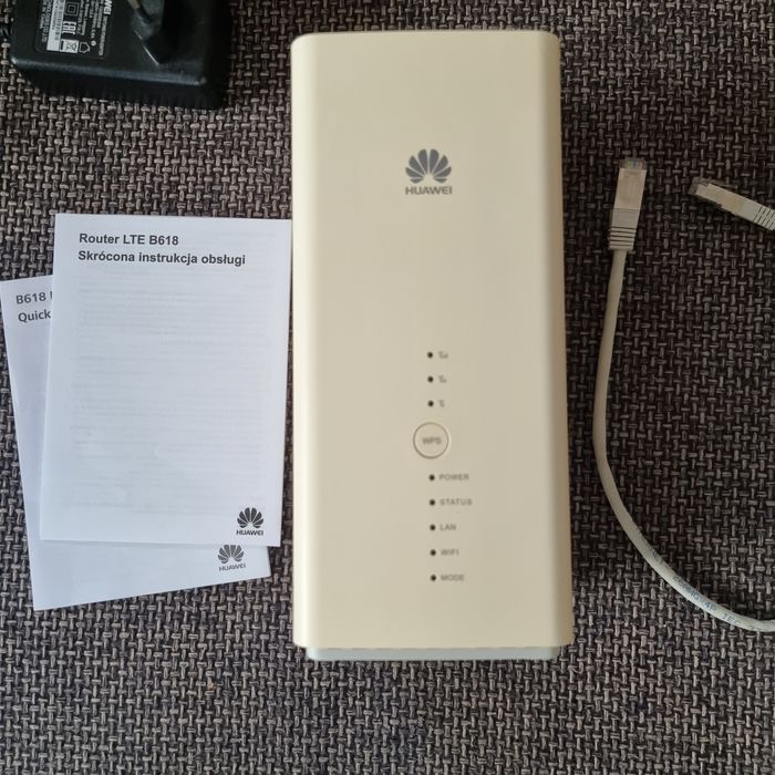 Huawei B618s szybki router bez simlocka LTE cat11 600 Mbps 4G+internet