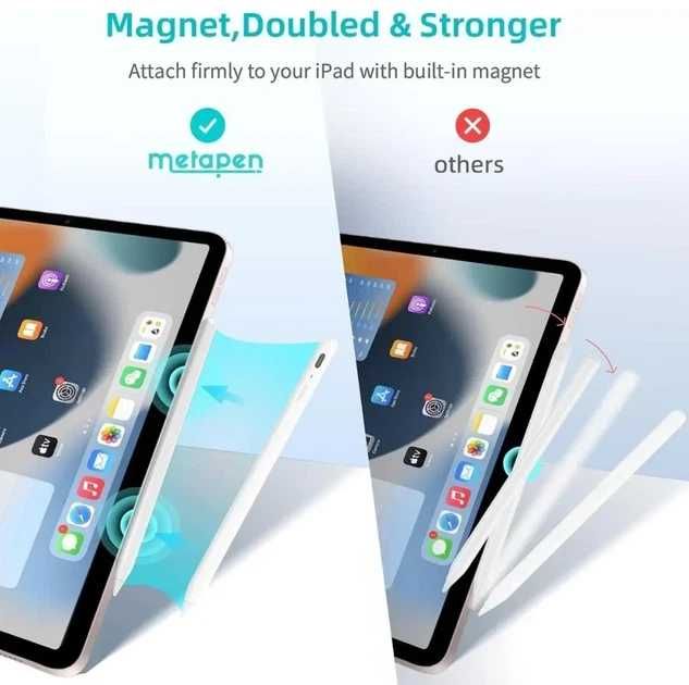 Стилус Metapen Pencil A8 для Apple iPad (Аналог Apple Pencil) Новий