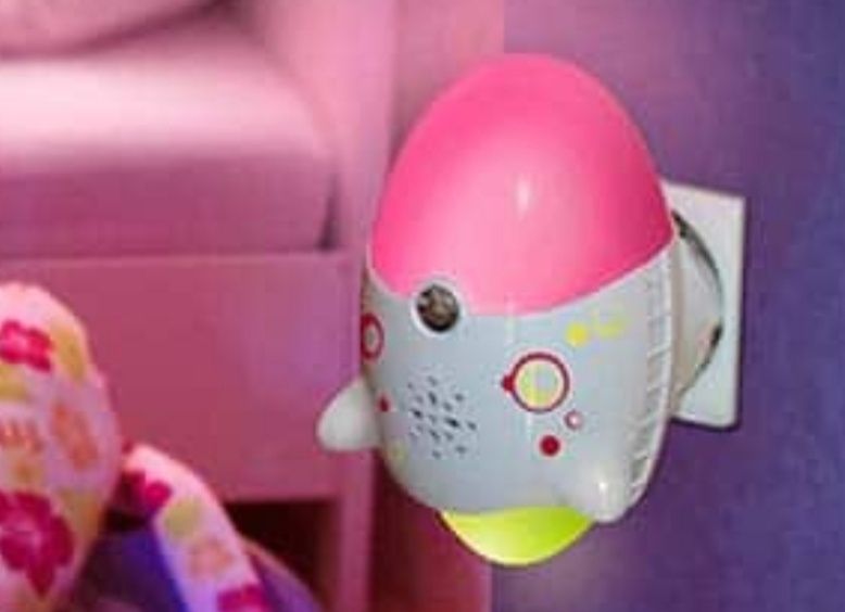 Luz noturna led anti melgas para bebés