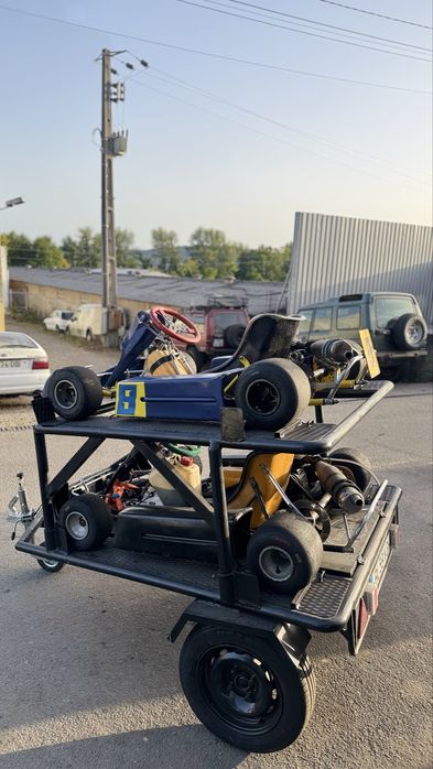 2 karts + reboque