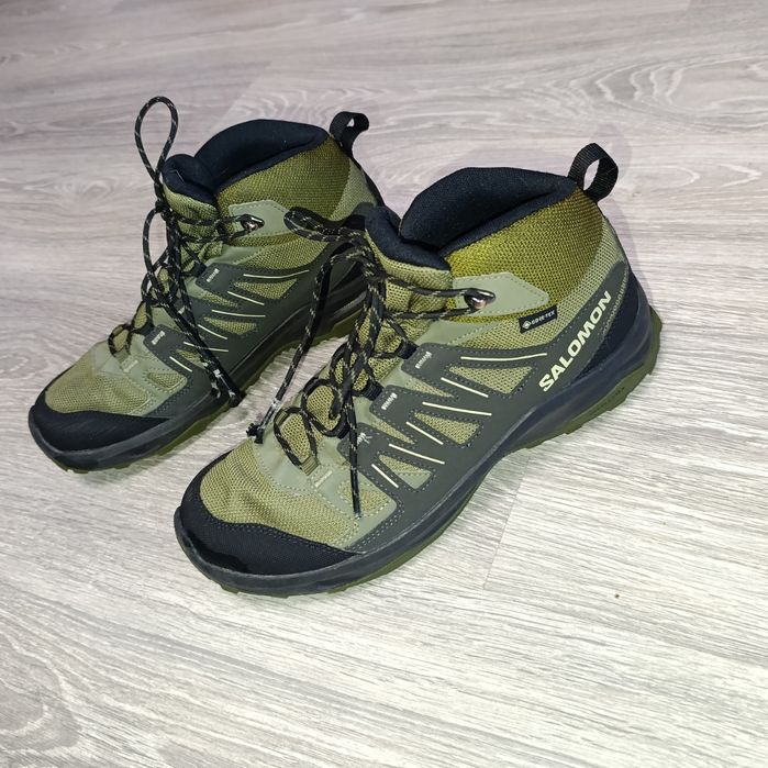 Трекінгові черевики Salomon Grivola Mid Gore-Tex L476064 Зелений