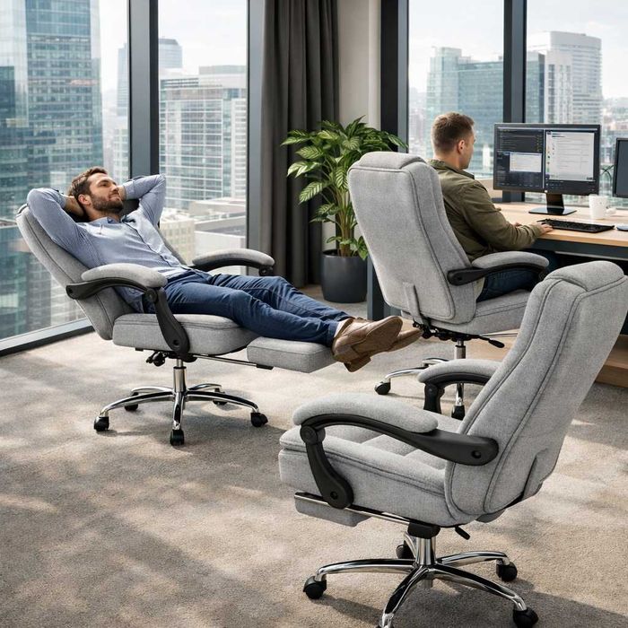 Офісне та геймерське крісло з регулюваннямю Комфорт для роботи і ігор