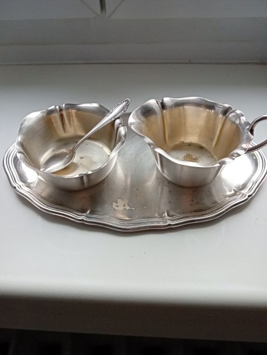 Stary sygnowany zestaw lata 30