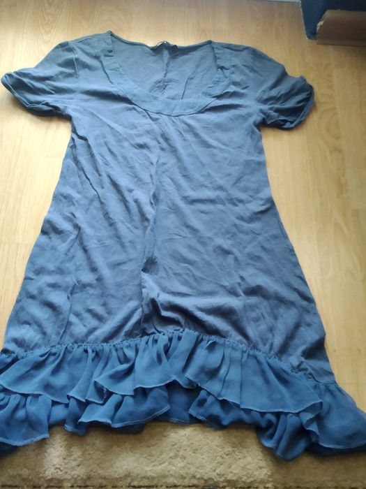 dziewczęce w pakiecie; spódnica/ sukienka/ leginsy S 36/38