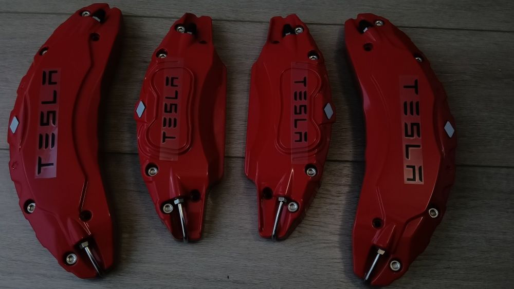 Алюмінієві накладки на супорта Tesla M3 MY 17-24