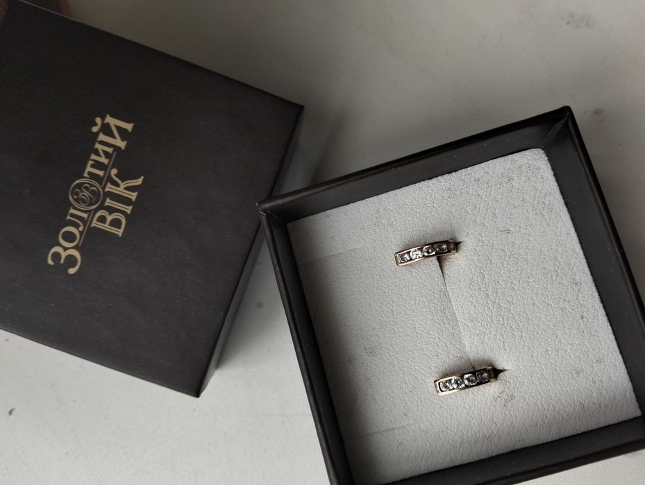 Сережки золоті 585