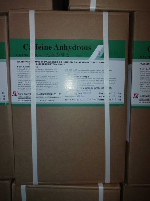 Kofeina bezwodna 3kg hurt detal 24h