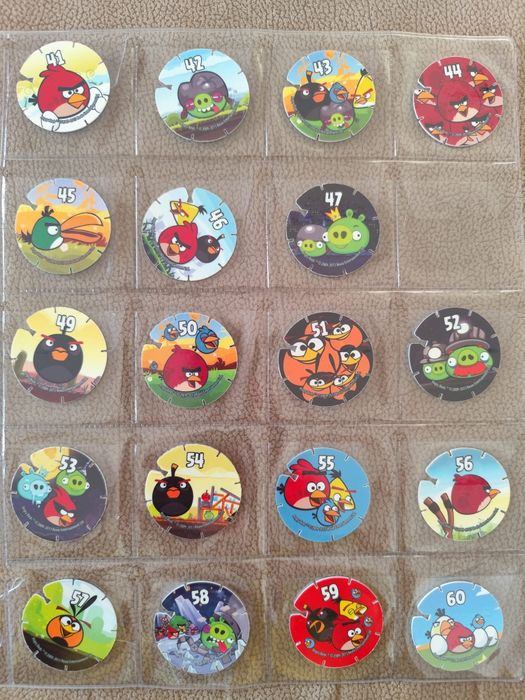 Tazos angry birds