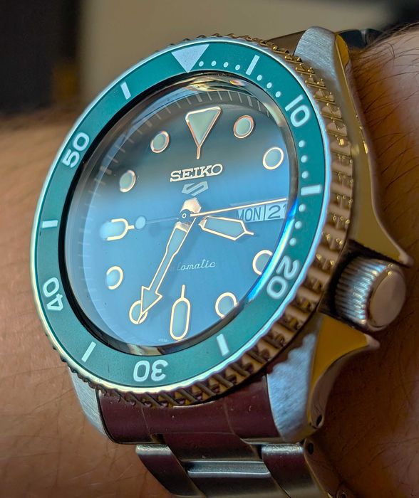 Seiko 5 Sports, SRPD63K1, verde