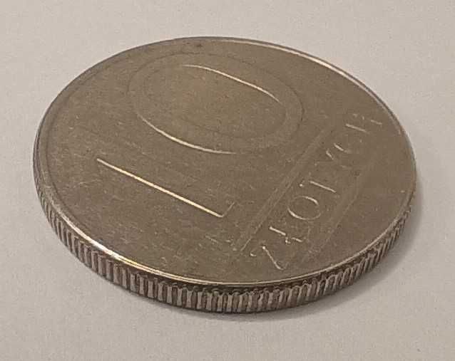 Moneta obiegowa 10 zł z 1985 r. stan dobry