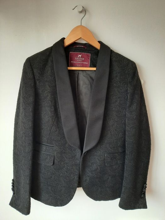 Blazer preto com relevo Sacoor n⁰ M  senhora