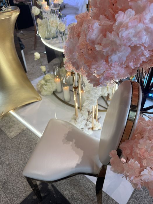 Krzesla wesele glamour wypożyczalnia krzeseł oback Dior premium