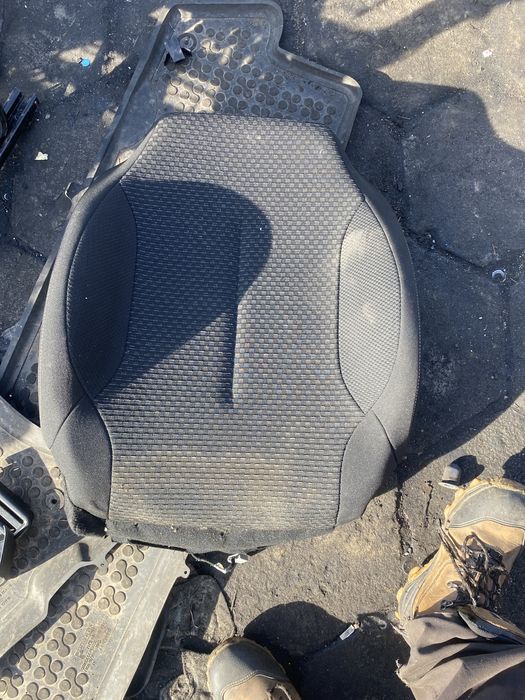 Oparcie fotela pasazera C4 picasso, grzane