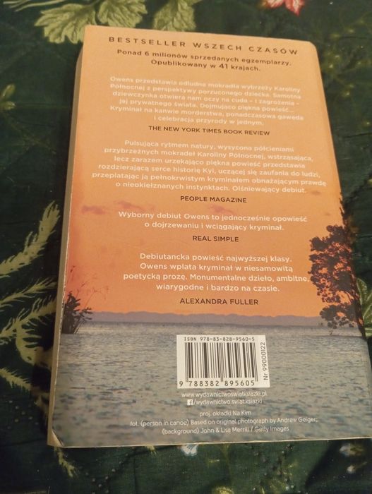 Gdzie śpiewają raki- książka