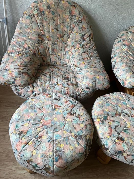 Komplet wypoczynkowy vintage