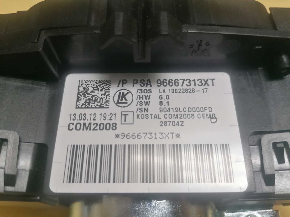 Comutador Luzes Peugeot 407