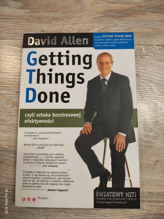 Książka Getting Things Done David Allen